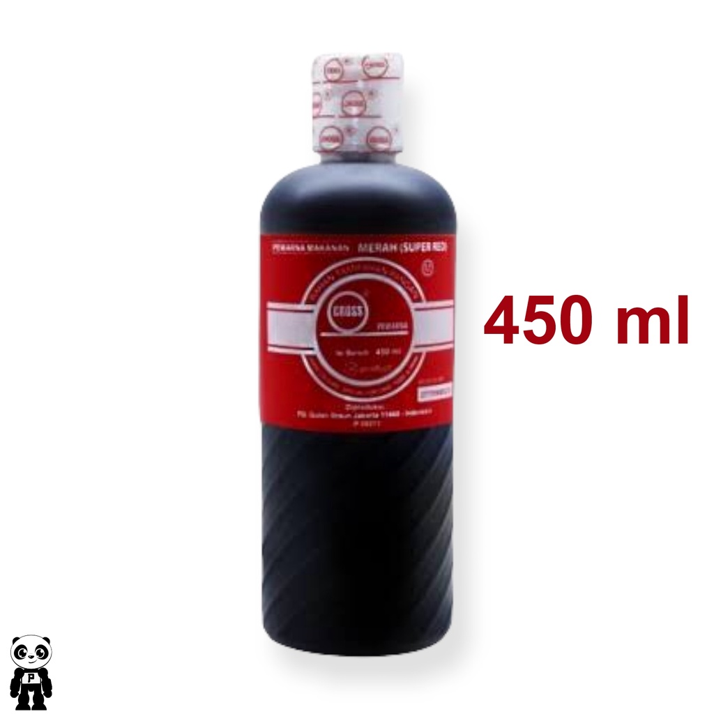 

Cross Pewarna Super Red 450ml Pewarna Makanan Super Merah