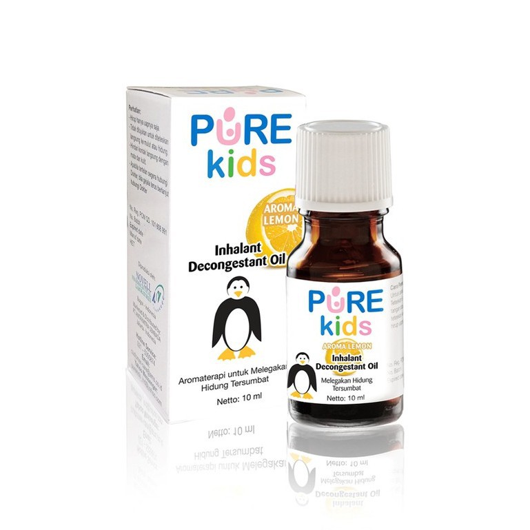 Inhalant Pure Kids Decongestant Oil 10ml