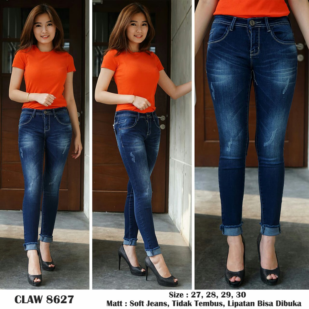 Celana Panjang Jeans Claw 8627 Celana Jeans Soft Jeans Import