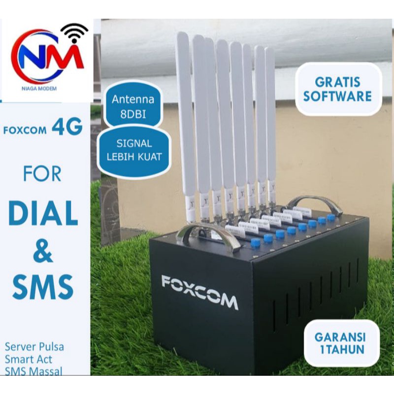 Modem Pool Foxcom 8 Port 4G
