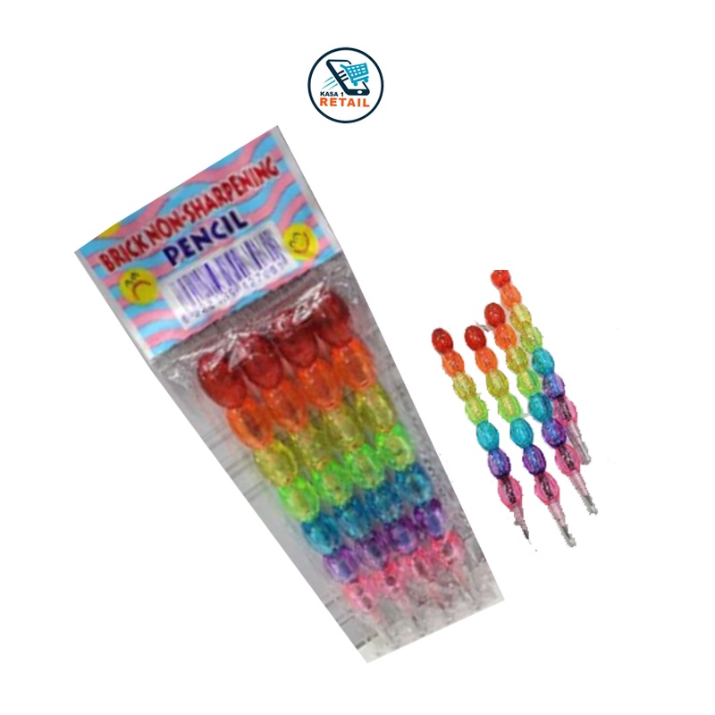 

4 PCS Pensil Lantu Bentuk Sate Lucu