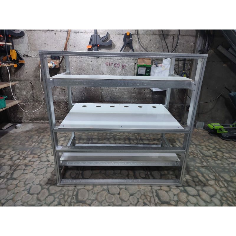 Open rig case rak mining 12vga mobo tengah