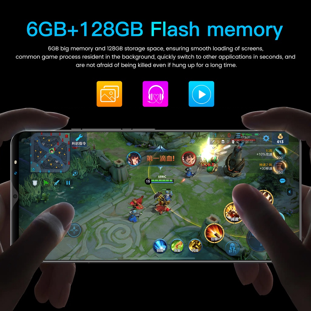 【COD】HP P40 Pro Ponsel RAM 8GB + ROM 256GB Hp Murah Android Cuci Gudang Pintar Baru 5.5 inci HD Kamera Ponsel Android Siswa Belajar Ponsel Pengiriman Lokal