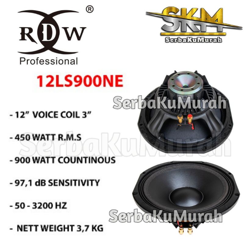 Speaker Komponen RDW 12 ls 900 NE