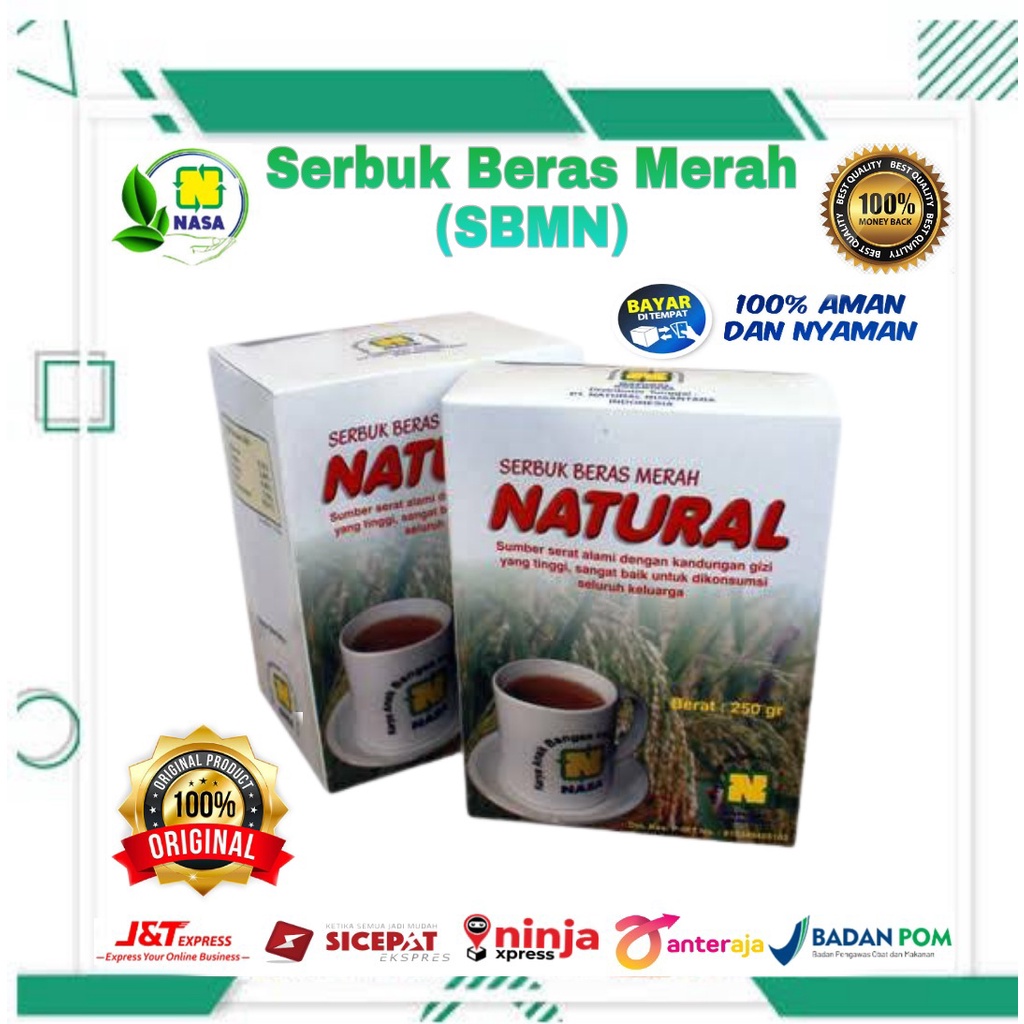 

COD/SERBUK BERAS MERAH ORIGINAL/SBMN/SARI BERAS MERAH ASLI/SERBUK BERAS MERAH NASA/MINUMAN DARI BERAS MERAH/BAIK UNTUK KESEHATAN TUBUH/MINUMAN SERBUK BERAS MERAH/RENDAH KOLESTROL/RENDAH GULA/PENGGANTI SARAPAN/SEREAL BISA/SARAPAN BISA/