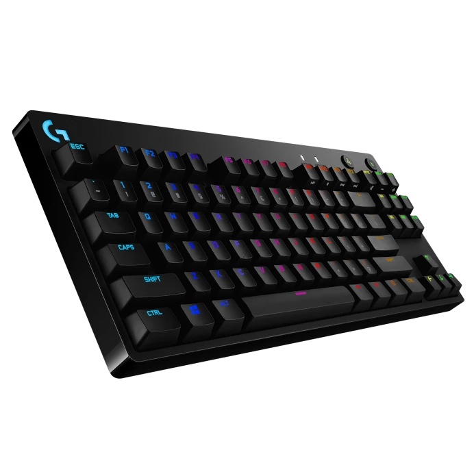 Logitech G Pro Clicky Keyboard Gaming Mechanical TKL RGB