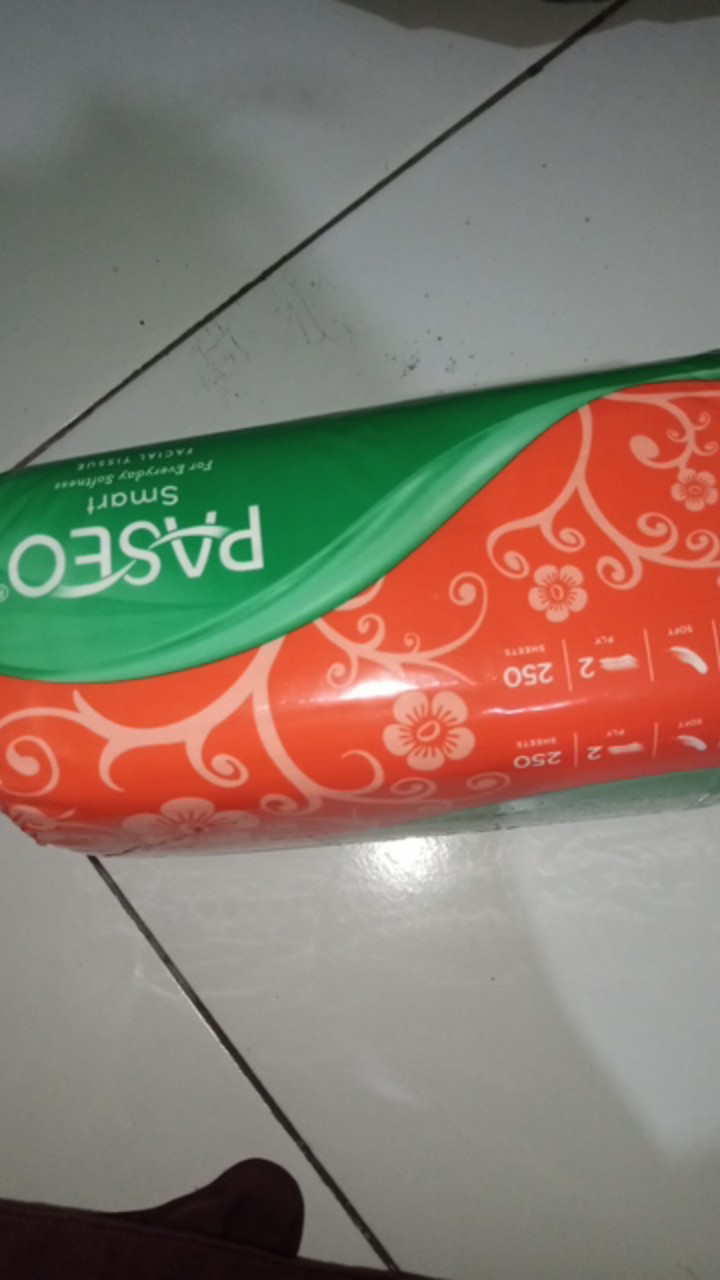 Tissue Paseo Smart Refill  Isi 250 Lembar . Tisu  Tisue Paseo