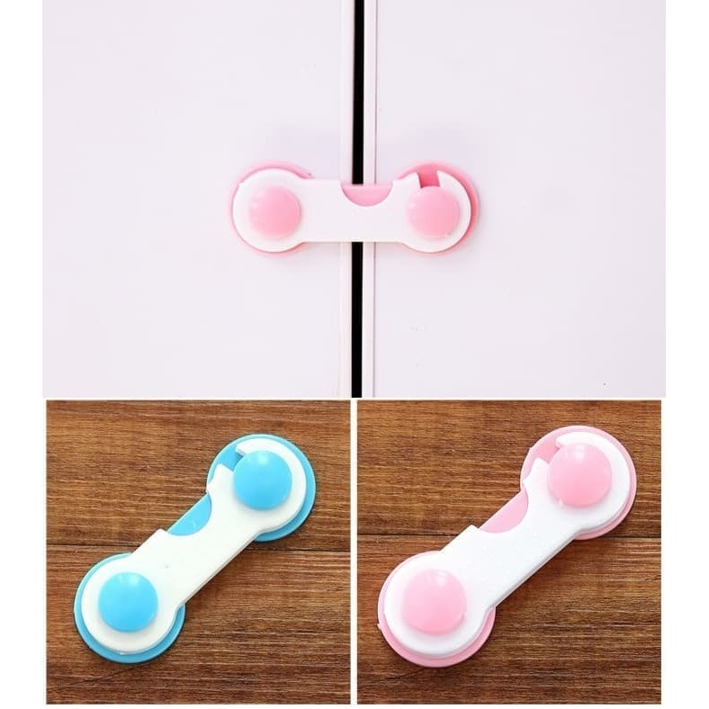 [CLASHOP]Pengaman laci lemari pintu perabotan dari bayi Lock Band murah