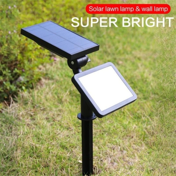 Lampu Taman Super Bright Solar Panel 48 LED 6000-6500K