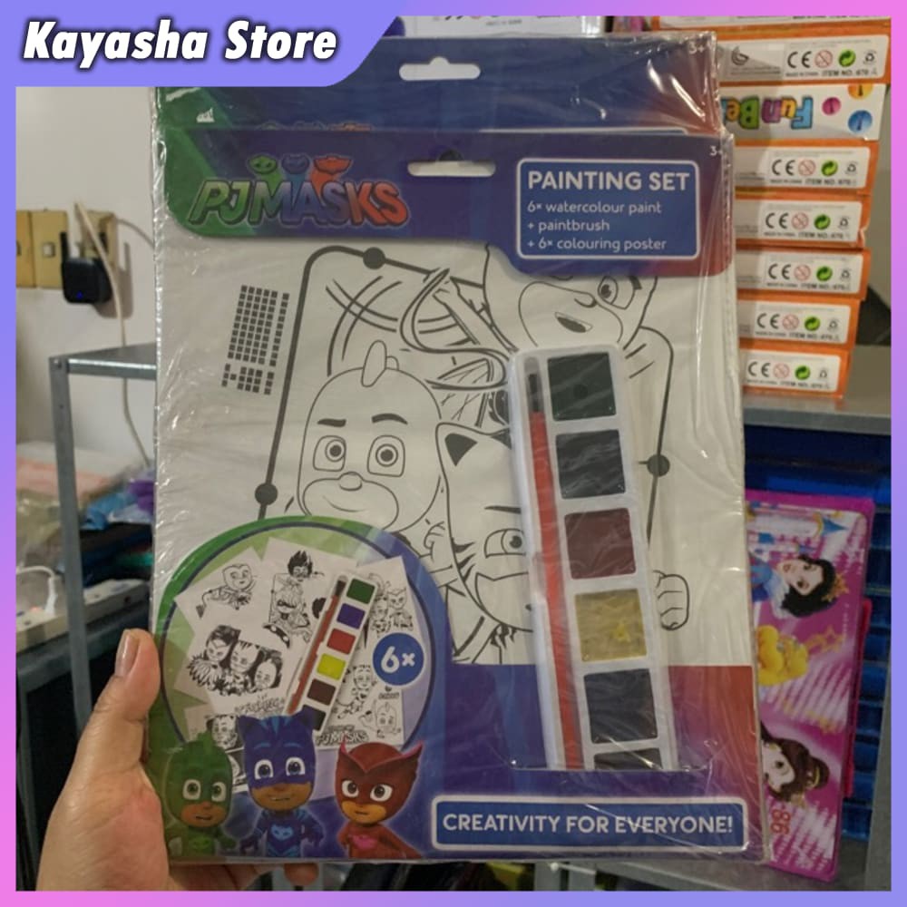 

KYS PJ MASK PAINTING SET BOOK ACTIVITY BOOKS