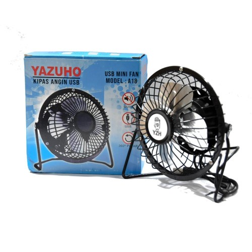 Kipas Angin Mini Besi - USB Mini Fan 5 Inch