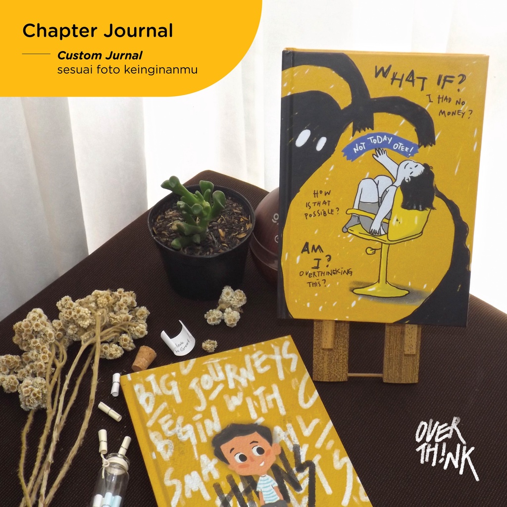 

Custom Jurnal | Notebook | Custom Buku Agenda | Jurnal A5 | OverthinkStore | Kado Ulang Tahun | Hadiah Anniversary