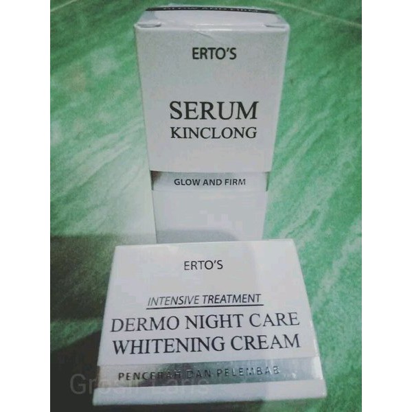 Promo    Paket Ertos Pemutih Wajah Kinclong BPOM    terlaris