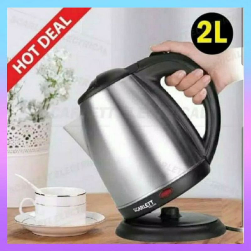 Teko Listrik Stainlist - Teko Listrik Stainless - Teko Stainless  Low Watt - Teko Stainless 2 Liter 