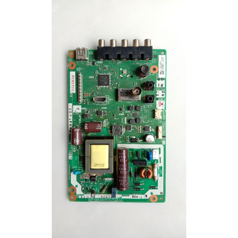 MB - MAINBOARD - MESIN TV LCD LED SHARP LC 24LE175I -LC24LE175i - 24LE1751 - 24 LE 175 i