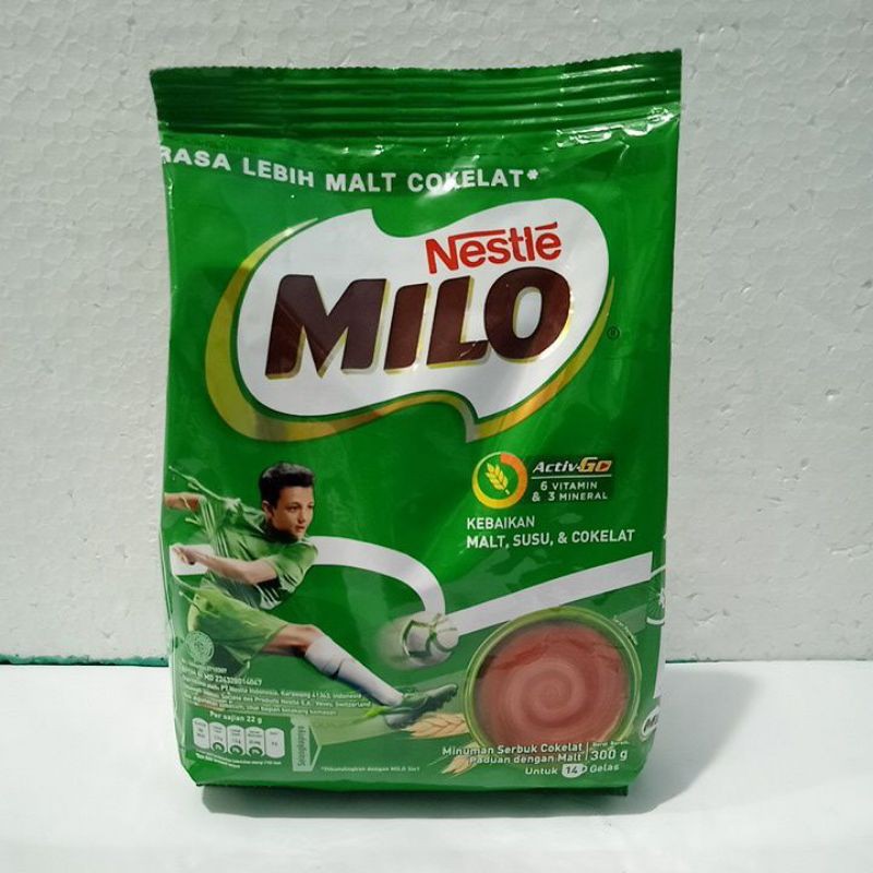 

Milo Cokelat 300 gr