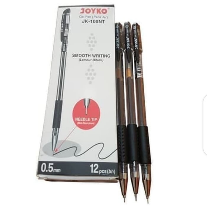 

Produk Pulpen Gel Joyko Jk-100Nt 0.5/Pack Gilaa!!!