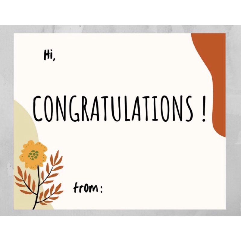 

message card design