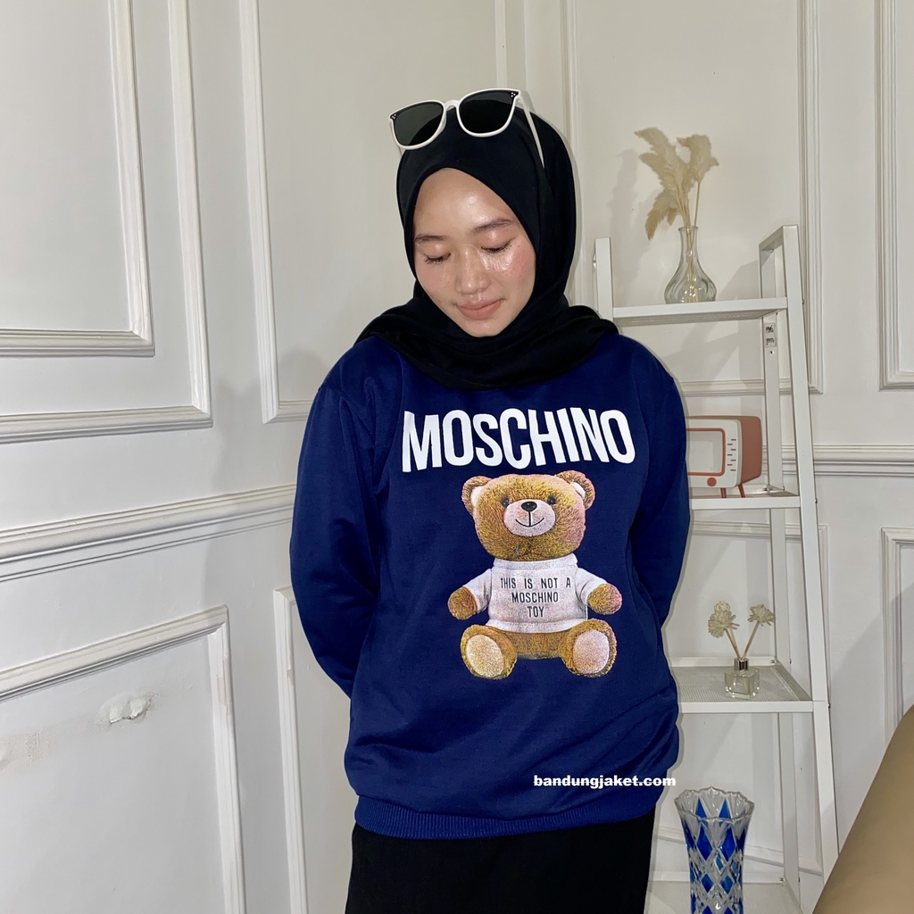 MOCHINO SWEATER CRAWNECK || SWEWTER BASIC KOREA