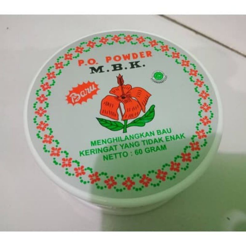 `ღ´ PHINKL `ღ´ Bedak Tabur M.B.K Bulat mbk wadah mengatasi bau badan biang keringat ketiak basah