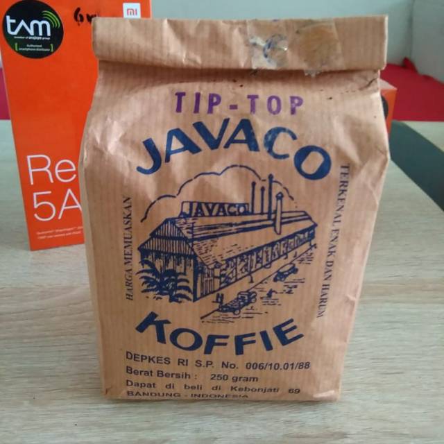 

Kopi Javaco varian tip top