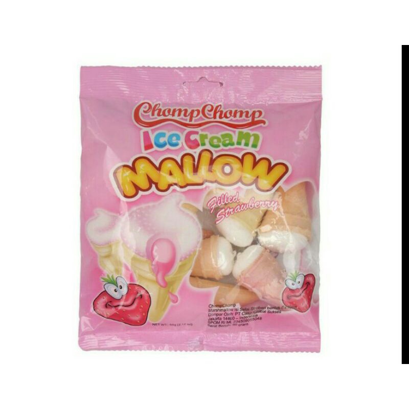 

Chomp-Chomp Ice Cream Mallow Strawberry Marshmallow 60g