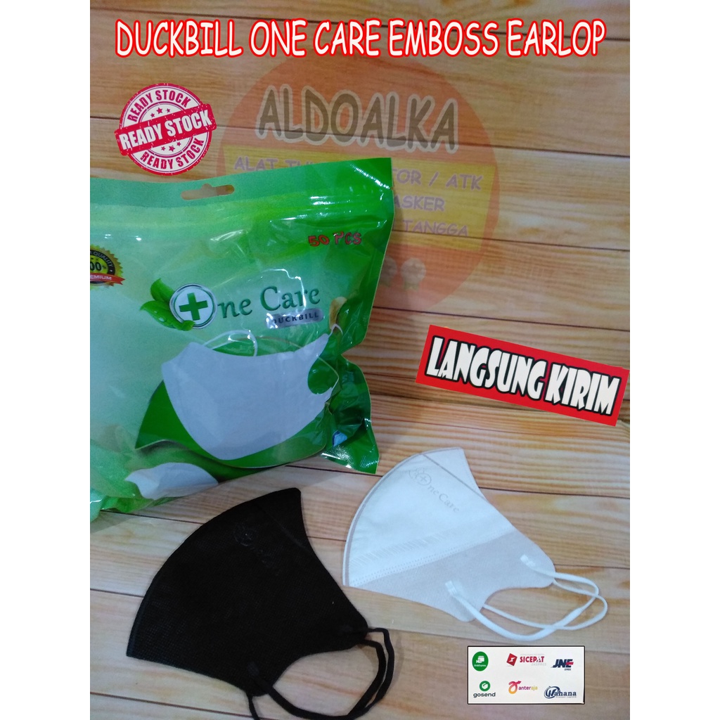 DUCKBILL 3 PLY ONE CARE EARLOP PREMIUM ISI 50 PCS