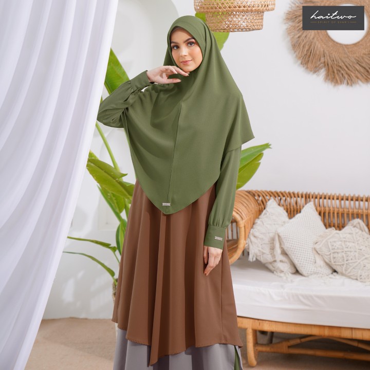 Gamis Syari Haitwo CRESEDIA 008 Fashion Muslim