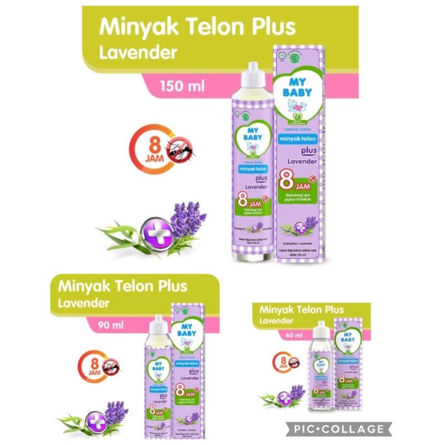 my baby minyak telon lavender