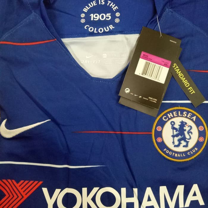 JERSEY BOLA BIG SIZE / JUMBO XXL 2XL CHELSEA HOME 2018/2019 GRADE ORI