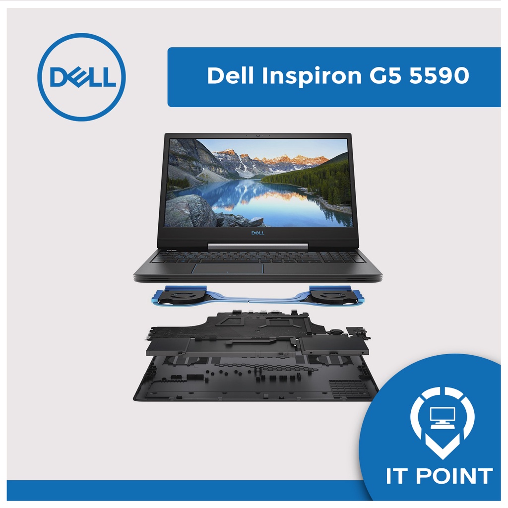 DELL INSPIRON 5590/G5 I7 9750-16GB-512GB-VGA-WIN10