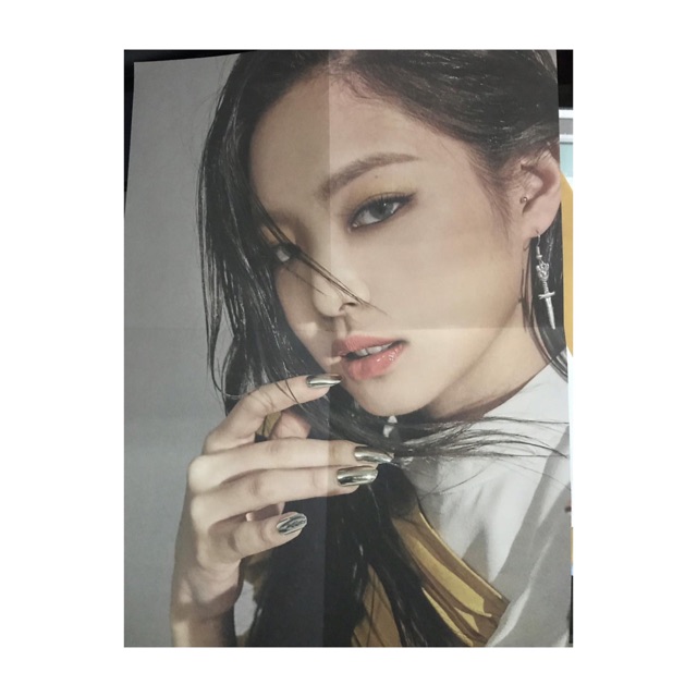 BLACKPINK KILL LOVE OFFICIAL FOLDED POSTER (JENNIE)