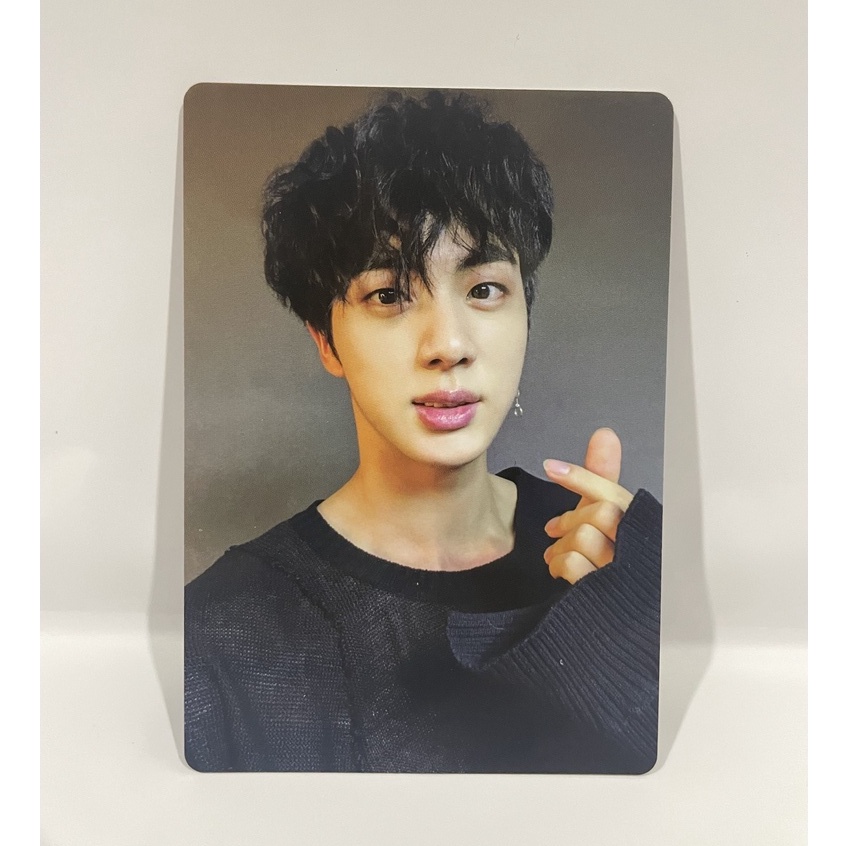 JIN BTS PHOTOCARD OFFICIAL | BTS LIGHTSTICK VER.3 PHOTOCARD OFFICIAL
