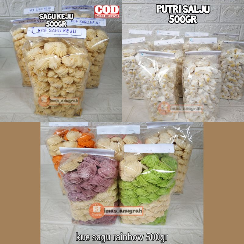 

Ssl09 ANEKA KUE LEBARAN / PUTRI SALJU/ SEMPRIT/ SAGU KEJU 500Gr