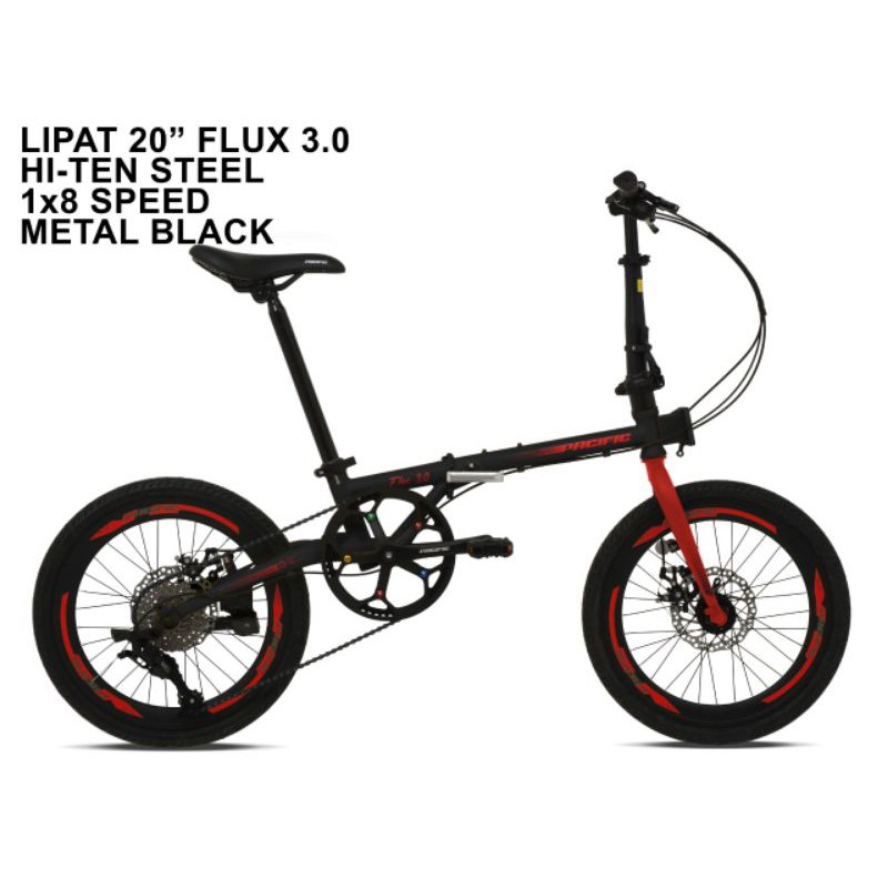 Sepeda Lipat 20" Pacific Flux 3.0 New Product