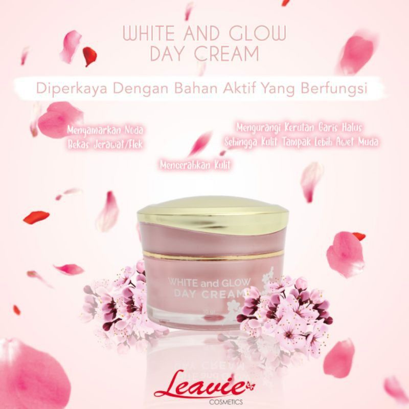 LEAVIE WHITE AND GLOW DAY CREAM 10 GR