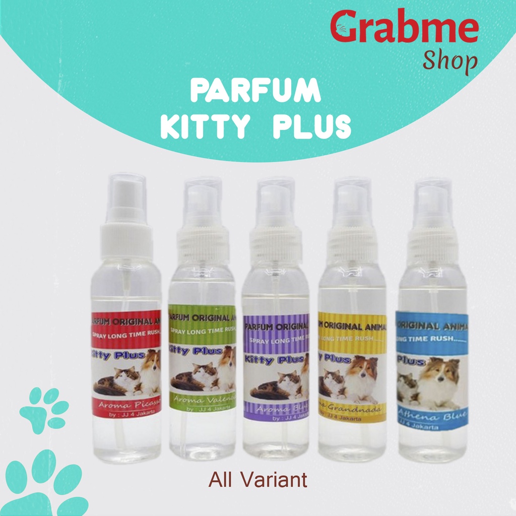 Parfum untuk Kucing Anjing KITTY PLUS All Variant