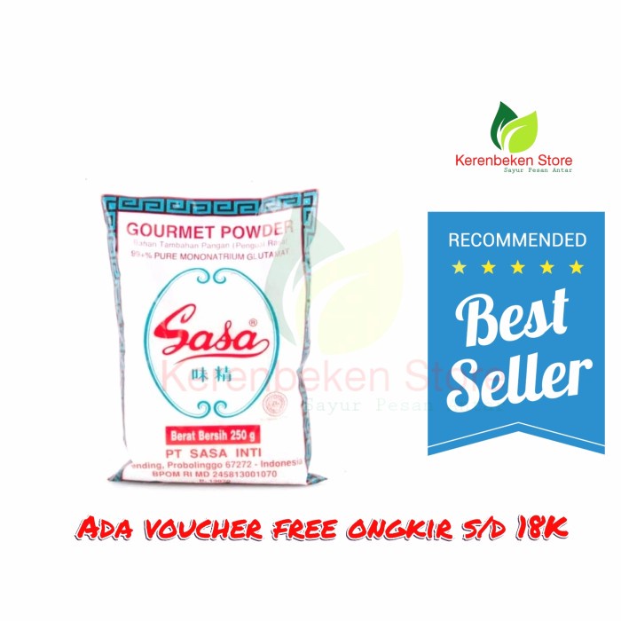 

sasa penyedap rasa 250gr