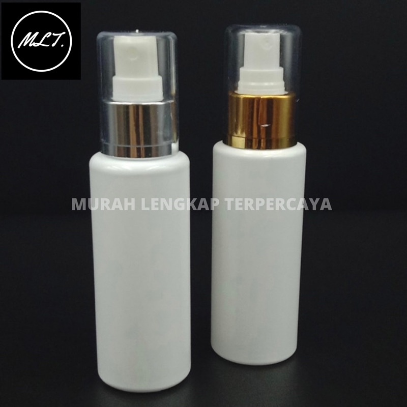 BOTOL SPRAY 100ML RF SPRAY SILVER FULLCAP GOLD SILVER 100 ML FULL CAP