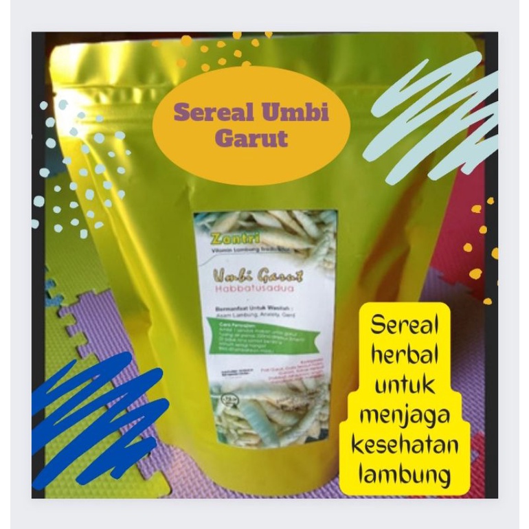 

Sereal Umbi Garut (herbal asam lambung)