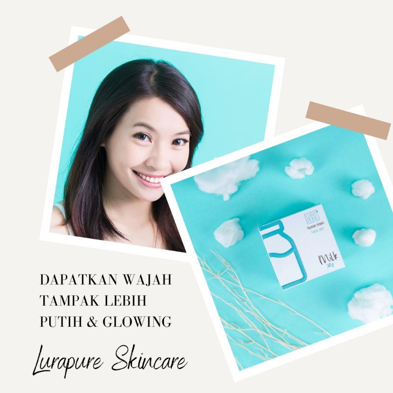 sabun lurapure/lurapure skincare/lurapure milk/lurapure soap