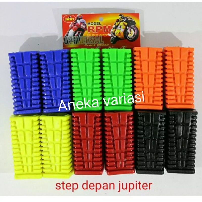 Karet step depan motor bebek Universal merah