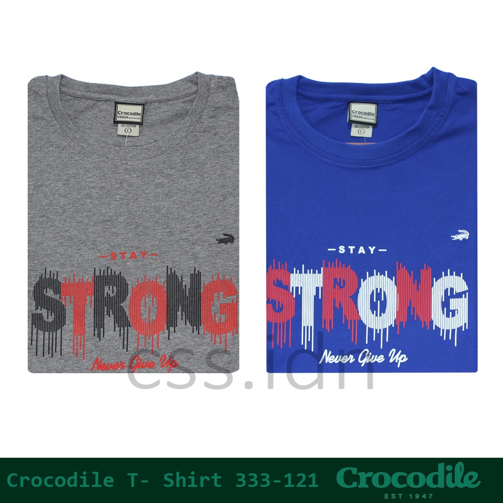 Kaos Oblong Motif Crocodile 333-121