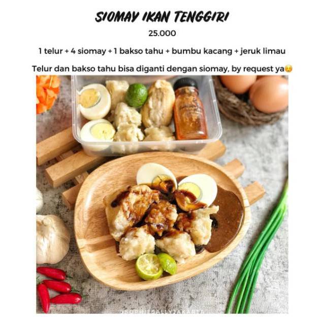 

Siomay Somay Ikan Tenggiri Asli Halal