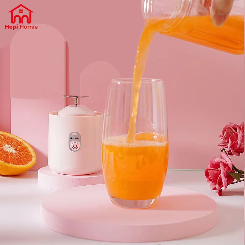 [HH] BLENDER PORTABLE MINI JUICER 400ML / BLENDER JUS BUAH USB ELECTRIC JUICE 6 MATA PISAU 400 ML