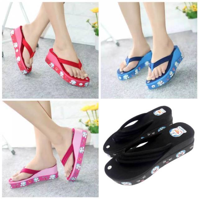 Wedges doraemon BMP 4warna size 36/40