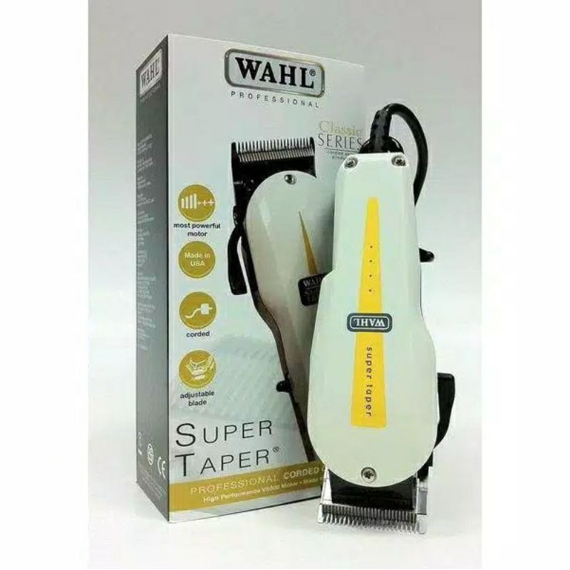 cliper wahl super taper barbershop asli 1000 % original( bukan KW bisa COD)