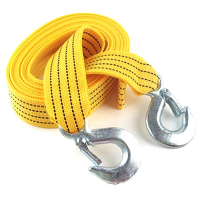 Tali Derek Mobil Towing Car Emergency Tow Rope 3 meter 3 ton Bengkel