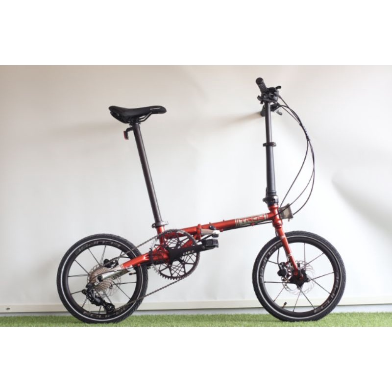 SEPEDA LIPAT ELEMENT TROY X9 16 INCH CHROMOLY 9 SPEED TERBARU 2021