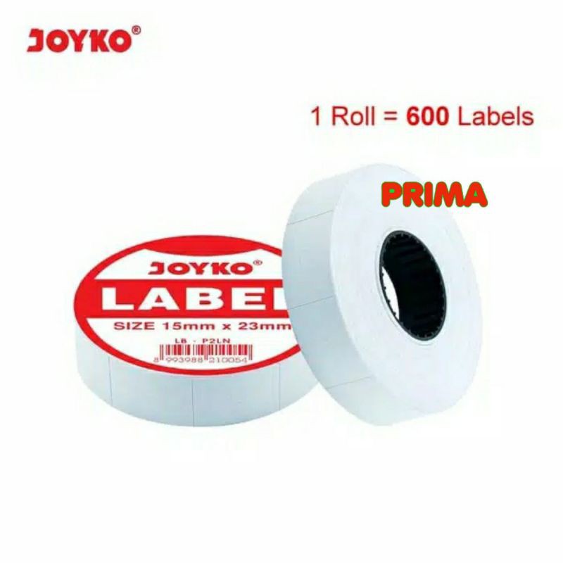 

ISI ULANG KERTAS LABEL HARGA JOYKO (2 Baris) LB-P2LN